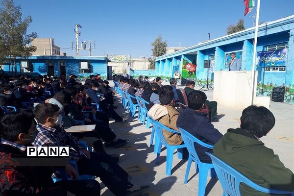 مراسم جشن نیکوکاری در مدارس ابرکوه