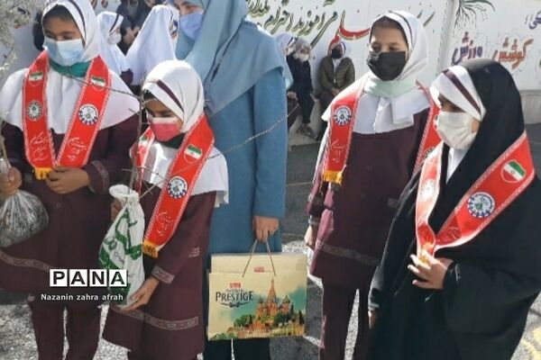 برگزاری مراسم روز درختکاری در آموزش و پرورش رودهن
