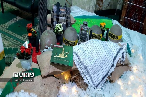 برگزاری مراسم یادواره شهدا در مسجد احباب الحسین (ع) منطقه ۱۴
