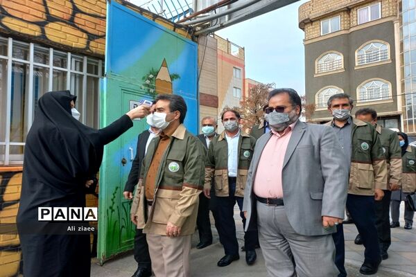 مراسم روز درختکاری در ناحیه ۲ مشهد