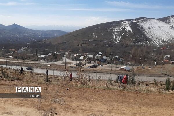 برگزاری مراسم روز درختکاری در مدارس شهرستان دماوند