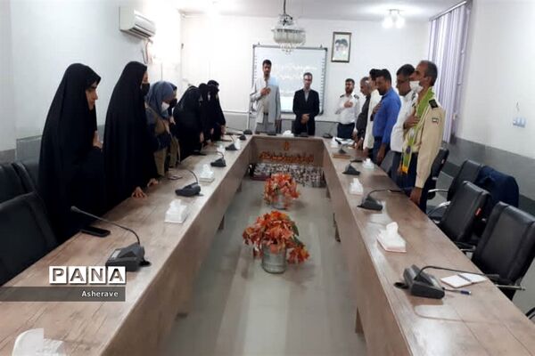 مراسم تقدیر از فعالان حوزه‌های سازمان دانش‌آموزی  شهرستان شادگان