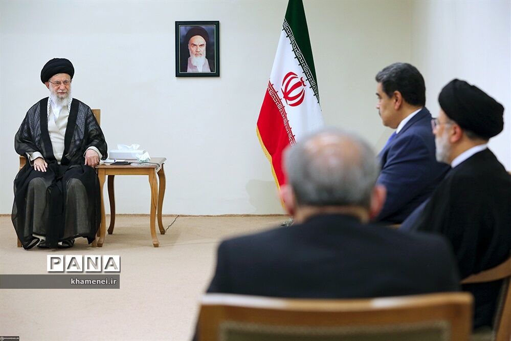 دیدار رئیس‌جمهوری ونزوئلا با رهبر معظم انقلاب اسلامی