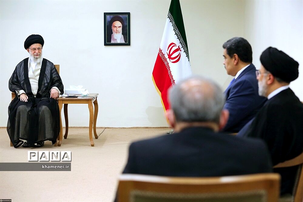دیدار رئیس‌جمهوری ونزوئلا با رهبر معظم انقلاب اسلامی