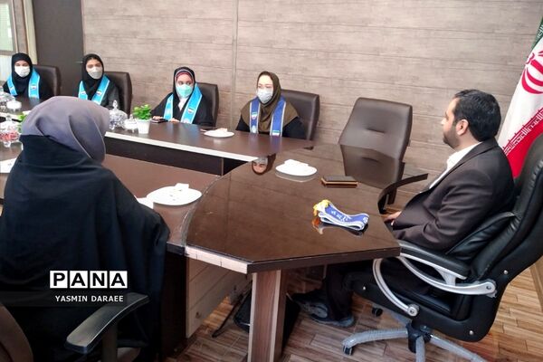 نشست سرپرست آموزش و پرورش شهرستان پردیس  با خبرنگاران پانا