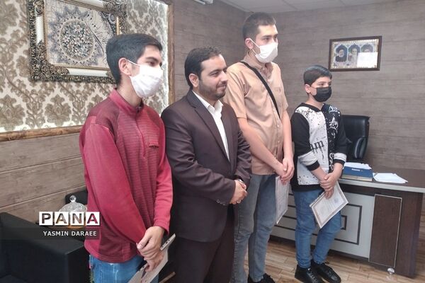 نشست سرپرست آموزش و پرورش شهرستان پردیس  با خبرنگاران پانا