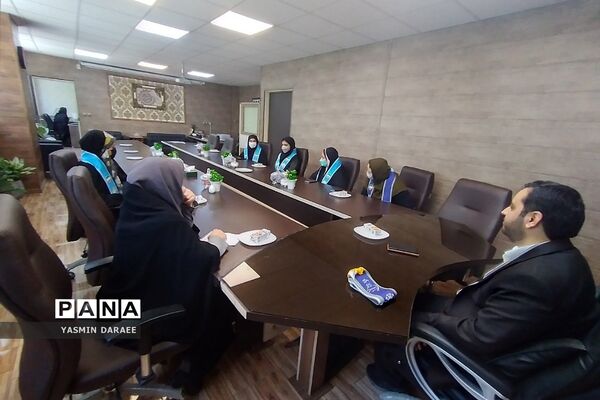 نشست سرپرست آموزش و پرورش شهرستان پردیس  با خبرنگاران پانا