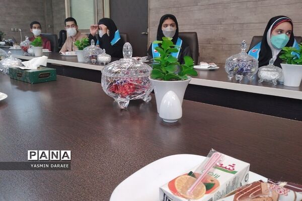 نشست سرپرست آموزش و پرورش شهرستان پردیس  با خبرنگاران پانا