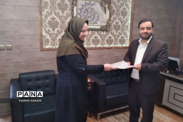 نشست سرپرست آموزش و پرورش شهرستان پردیس  با خبرنگاران پانا