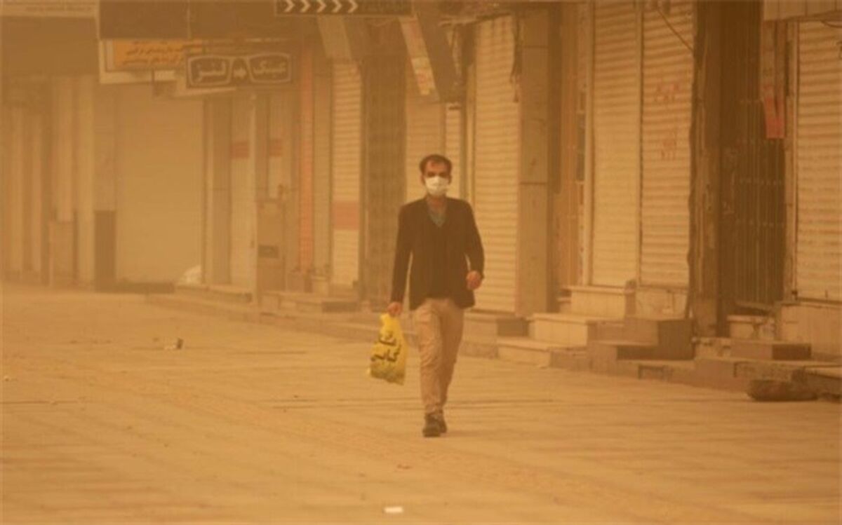 خیزش گرد و غبار در اغلب مناطق کشور