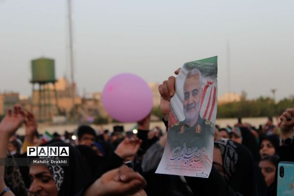 اجتماع پرشور خانواده‌‌های بهارستانی و ارادت به حضرت صاحب‌الزمان(عج)