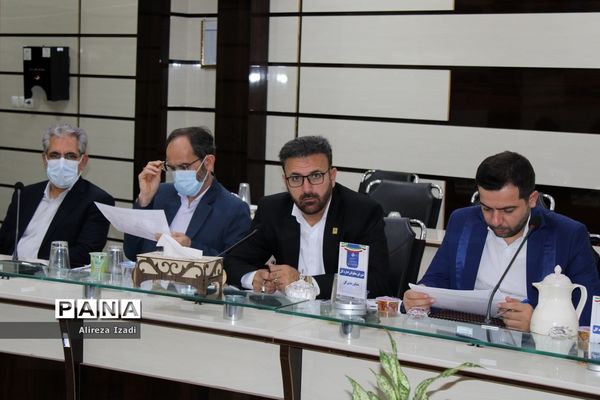 گردهمایی مجازی مدیران و روسای آموزش و پرورش شهرستان‌ها و مناطق استان بوشهر