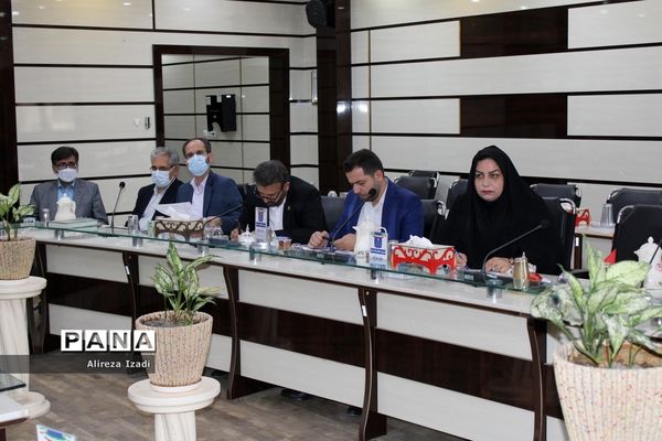 گردهمایی مجازی مدیران و روسای آموزش و پرورش شهرستان‌ها و مناطق استان بوشهر