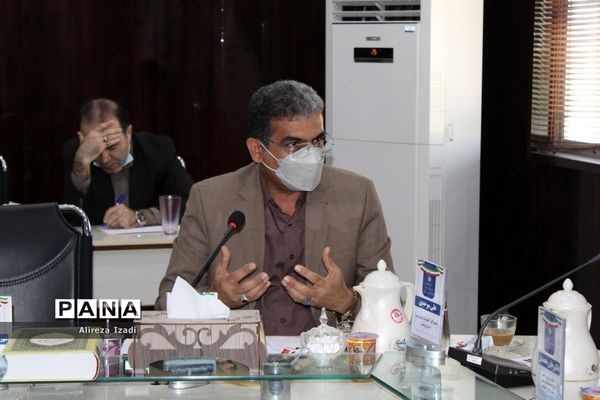 گردهمایی مجازی مدیران و روسای آموزش و پرورش شهرستان‌ها و مناطق استان بوشهر