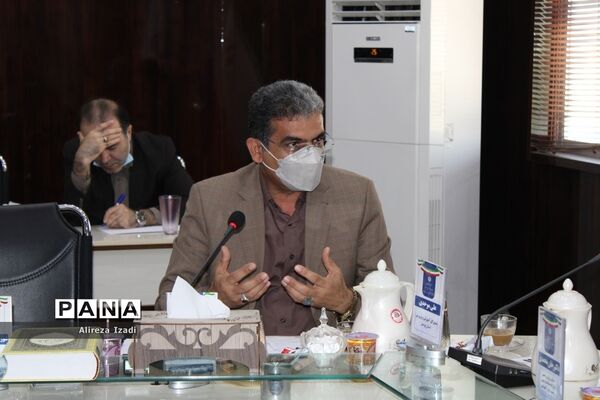 گردهمایی مجازی مدیران و روسای آموزش و پرورش شهرستان‌ها و مناطق استان بوشهر