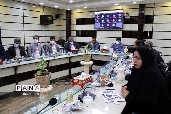 گردهمایی مجازی مدیران و روسای آموزش و پرورش شهرستان‌ها و مناطق استان بوشهر