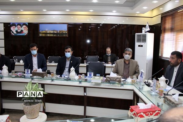 گردهمایی مجازی مدیران و روسای آموزش و پرورش شهرستان‌ها و مناطق استان بوشهر