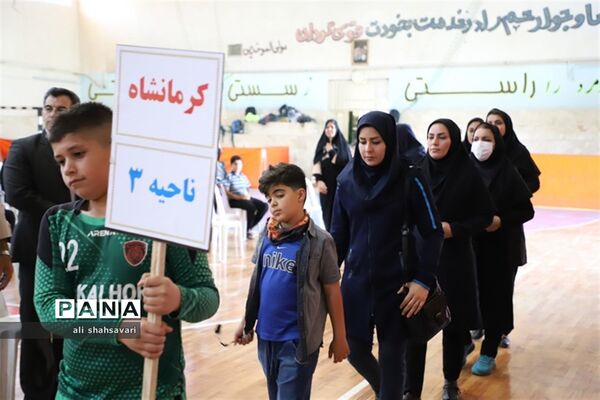 آیین افتتاح مسابقات ورزشی فرهنگیان استان کرمانشاه یادبود شهید ابراهیم هادی