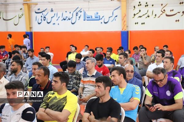 آیین افتتاح مسابقات ورزشی فرهنگیان استان کرمانشاه یادبود شهید ابراهیم هادی