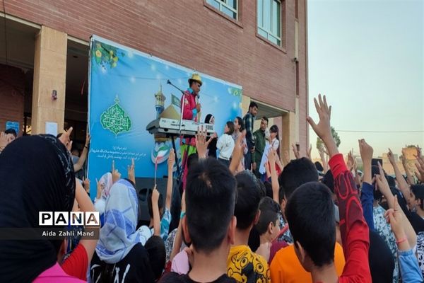 اجرای سرود سلام فرمانده در شهرستان رباط‌کریم