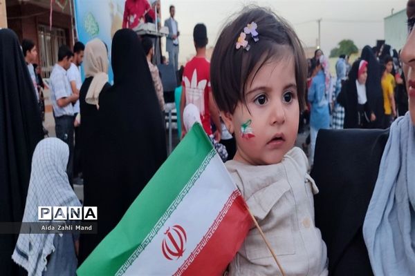 اجرای سرود سلام فرمانده در شهرستان رباط‌کریم