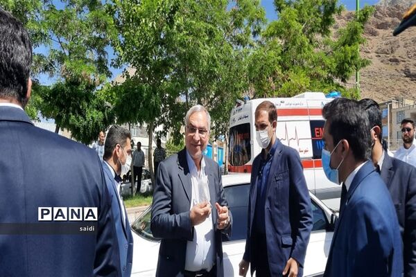 حضور وزیر بهداشت در شهرستان فریدونشهر