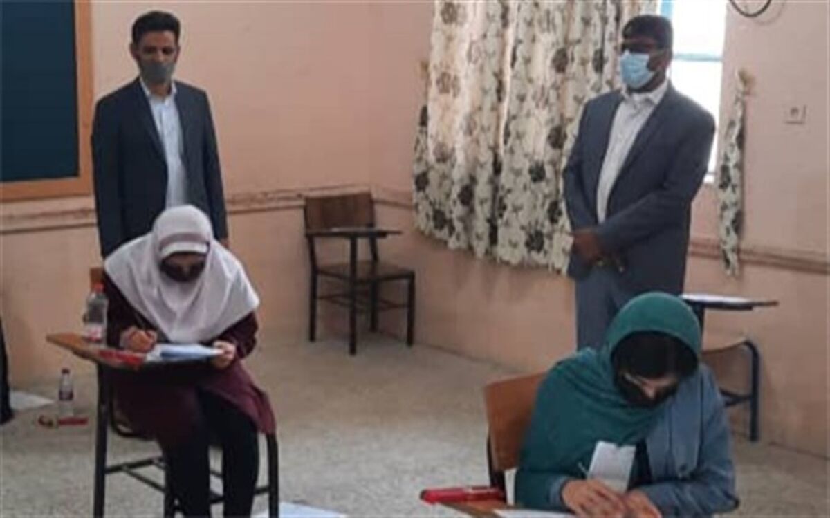 آزمون ورودی مدارس سمپاد در هرمزگان برگزار شد