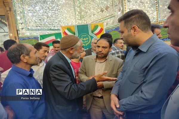 برگزاری نماز جمعه با حضور استاندار خراسان رضوی