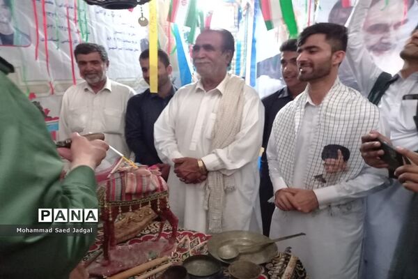 افتتاح نمایشگاه طرح اسوه پایگاه‌های بسیج در پلان