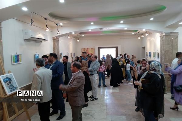 اولین نمایشگاه نقاشی گروهی هنرجویان کودک شهرستان اسلامشهر