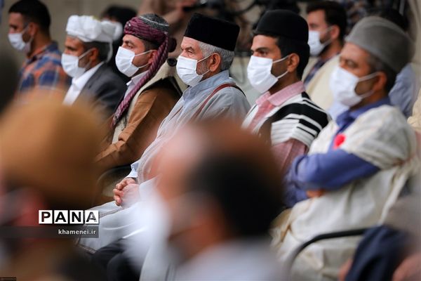 دیدار دست‌اندرکاران کنگره ملی شهدای عشایر با مقام معظم رهبری