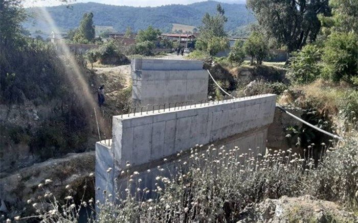 تسریع در اجرای پل نیمه تمام روستای تیله نو‌‌ گلوکاه