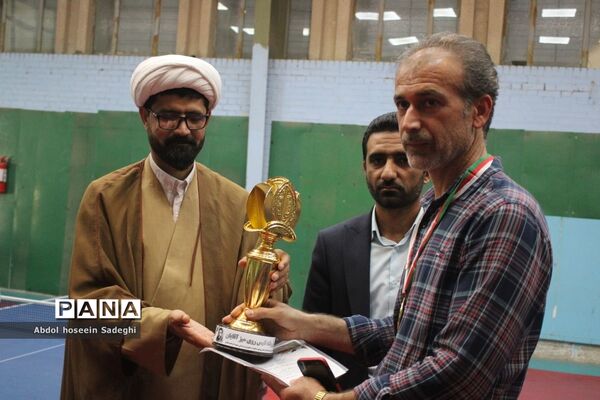 جشنواره فرهنگی  ورزشی فرهنگیان استان بوشهر رشته تنیس روی میز آقایان