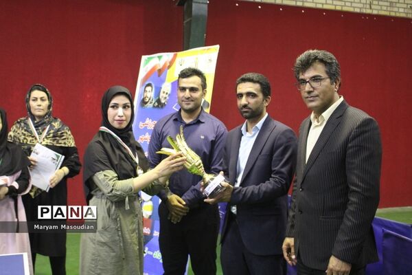 جشنواره فرهنگی ورزشی  فرهنگیان استان بوشهر رشته تنیس روی میز بانوان