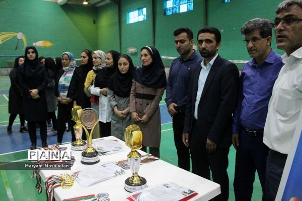 جشنواره فرهنگی ورزشی فرهنگیان استان بوشهر رشته ورزش بدمینتون  بانوان