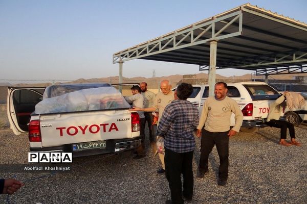 دهمین مرحله اردوی گروه جهادی ایثارگران بدون مرز استان بوشهر