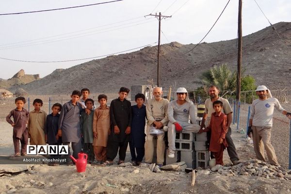دهمین مرحله اردوی گروه جهادی ایثارگران بدون مرز استان بوشهر