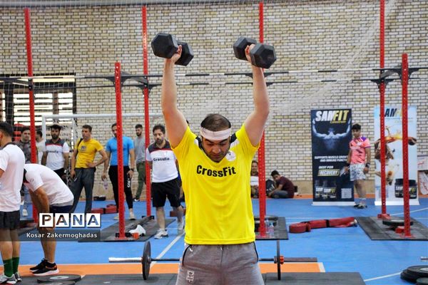 رقابت آتش‌نشانان در مرحله فینال مسابقات کراس‌فیت کشور