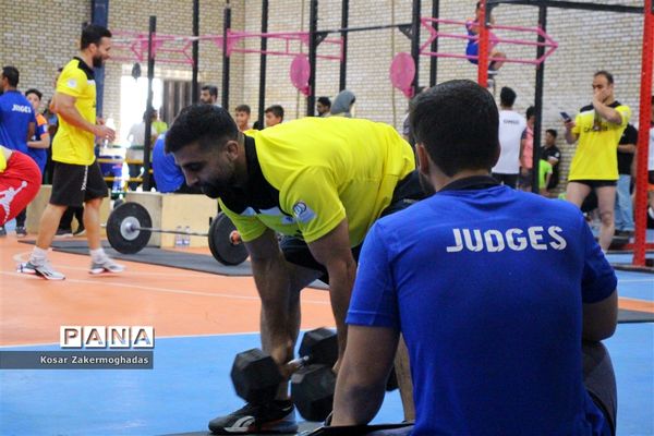 رقابت آتش‌نشانان در مرحله فینال مسابقات کراس‌فیت کشور