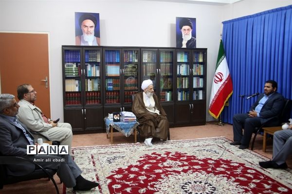 دیدار دبیر شورای هماهنگی مبارزه با مواد مخدر مازندران با نماینده ولی فقیه