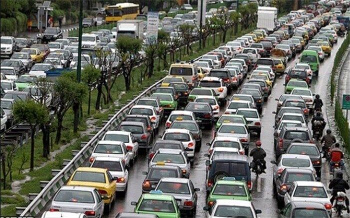 ترافیک صبحگاهی در بزرگراه‌های تهران