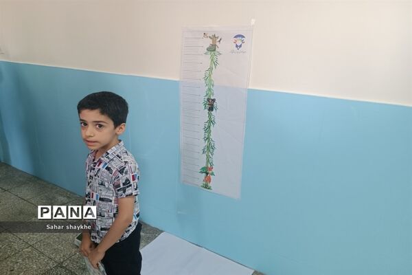 آیین افتتاحیه پایگاه‌های سنجش نوآموزان شهرستان‌های استان تهران در دبستان طاها ملارد