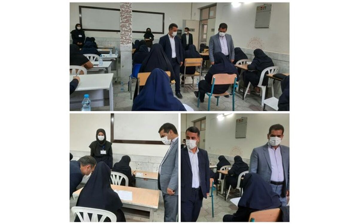 آزمون ورودی پایه دهم دبیرستان‌ها و هنرستان‌های نمونه دولتی بجنورد برگزار شد