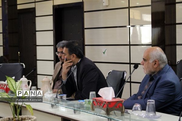 جلسه ستاد شاهد اداره‌کل آموزش و پرورش استان بوشهر