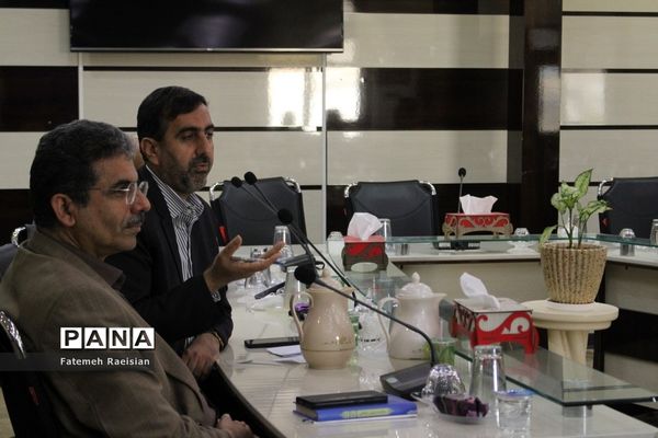 جلسه ستاد شاهد اداره‌کل آموزش و پرورش استان بوشهر