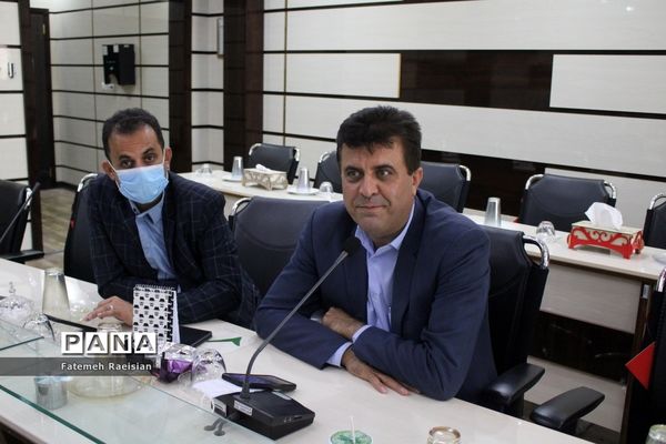 جلسه ستاد شاهد اداره‌کل آموزش و پرورش استان بوشهر