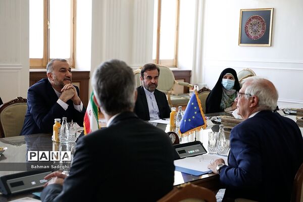دیدار جوزف بورل با امیر عبداللهیان