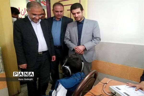 افتتاح پایگاه‌های طرح سنجش سلامت نوآموزان بدو ورود به مدارس در استان فارس