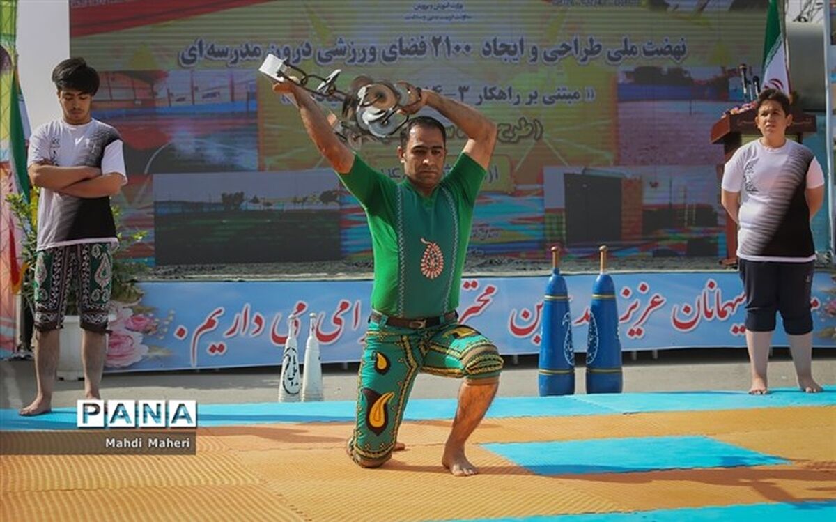 اقدام خیر جانباز و همرزم حاج‌قاسم در ساخت سالن ورزشی برای دانش‌آموزان