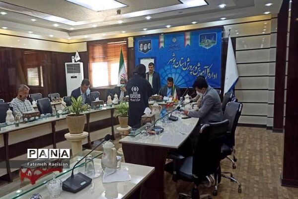 مراسم تکریم و معارفه مدیر سازمان دانش‌آموزی استان بوشهر